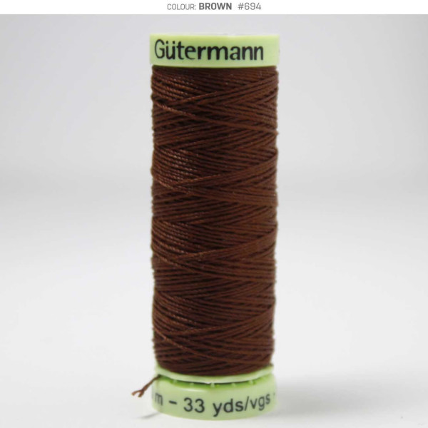 gutermann-topstitch-brown-694