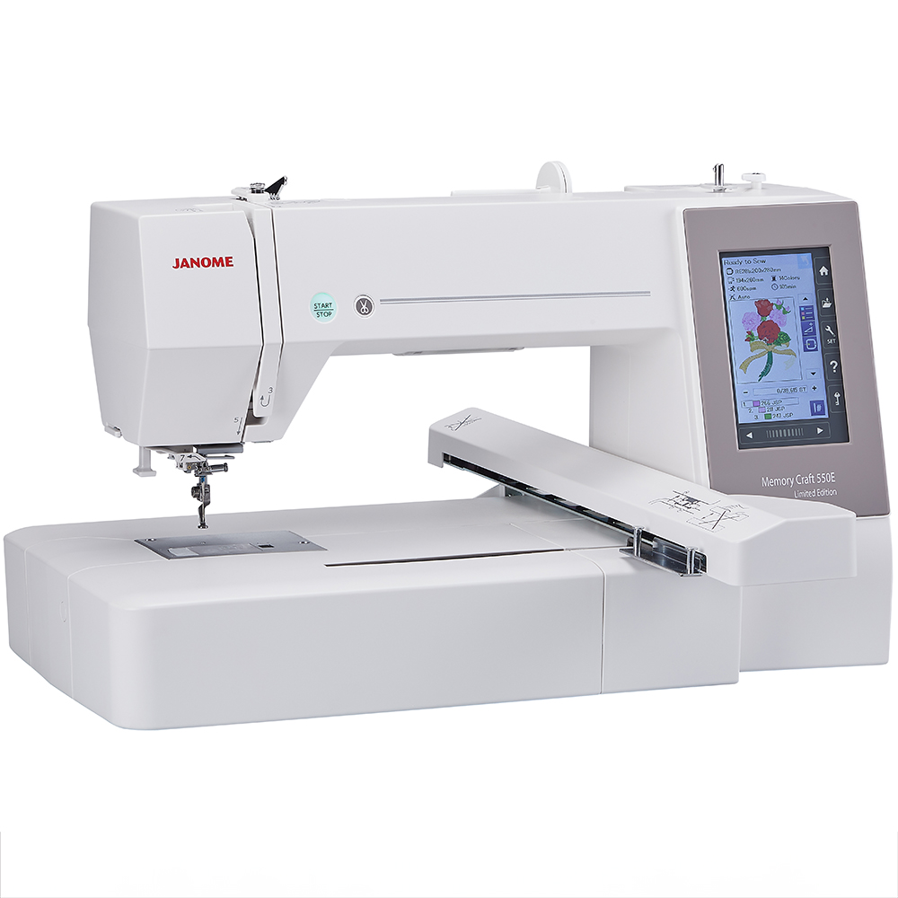 Janome Memory Craft 550E Limited Edition