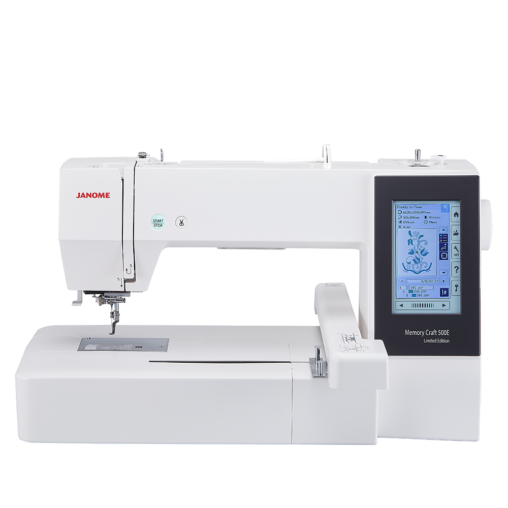 Janome Memory Craft 500E Limited Edition
