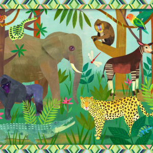 Jungle Scene - Panel